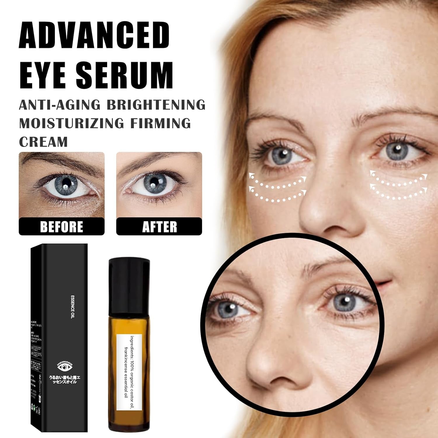 Radiance Revive Rollerball Duo – Castor & Frankincense Eye Elixir (2PCS)